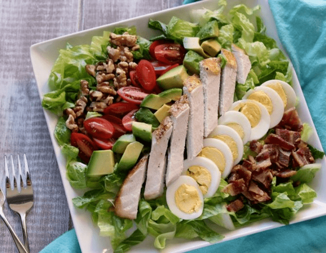 yüksek proteinli zayıflama salatası